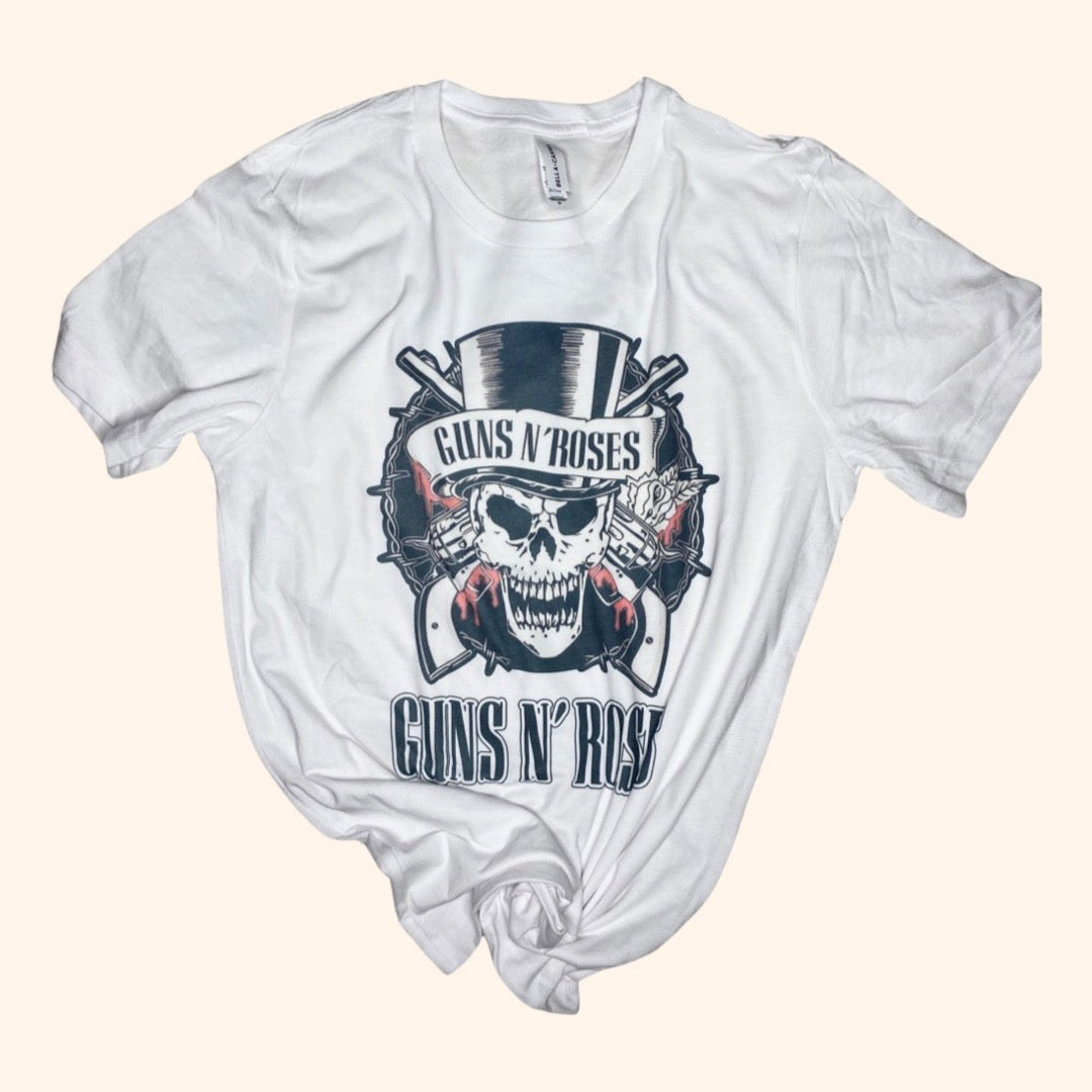 GNR Band Tee /  Graphic T-shirt ( Vintage Feel ) Band Tee
