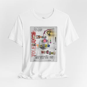 Dancing in the Rain Quote Graphic T-Shirt unisex t-shirt product image 7