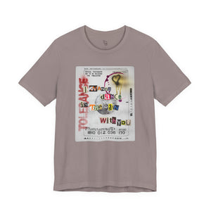 Dancing in the Rain Quote Graphic T-Shirt unisex t-shirt product image 2