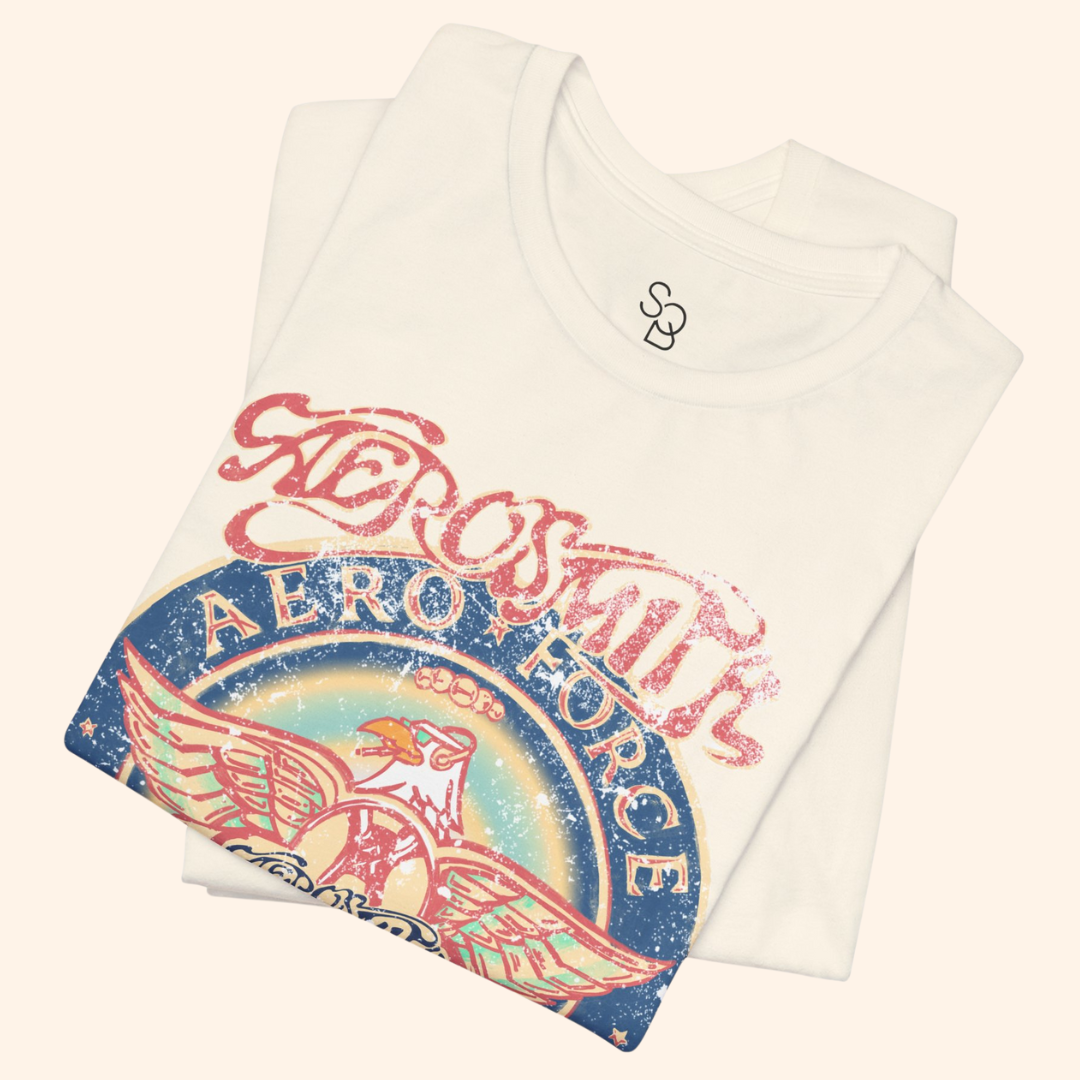Aero Force One Rock Graphic Tee