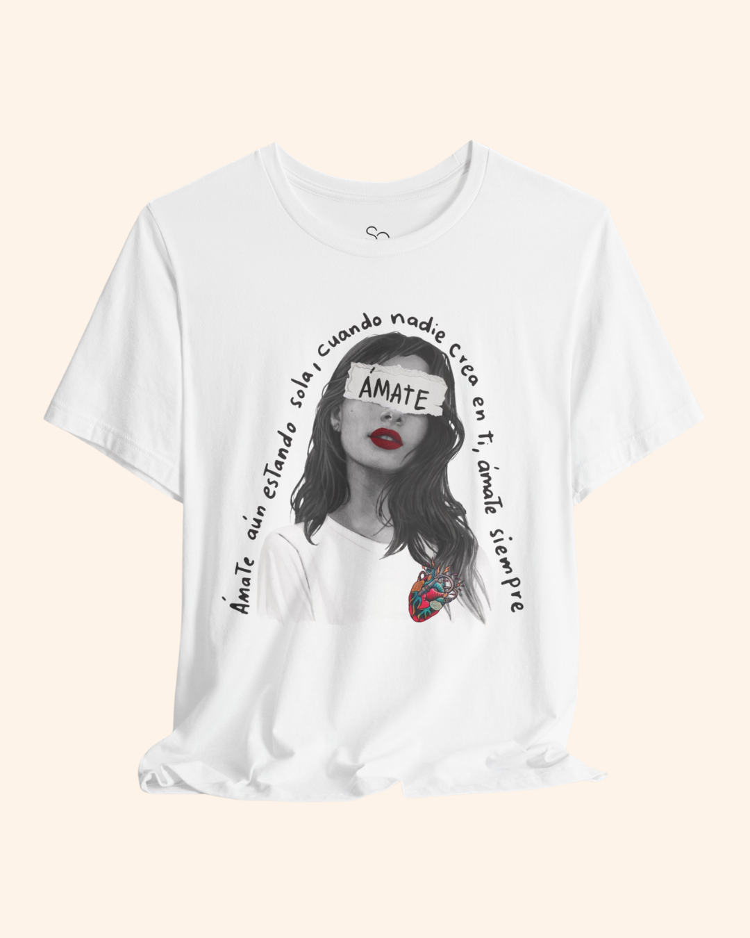 Amate Graphic Tee, Womens Self Love T-Shirt Love Yourself