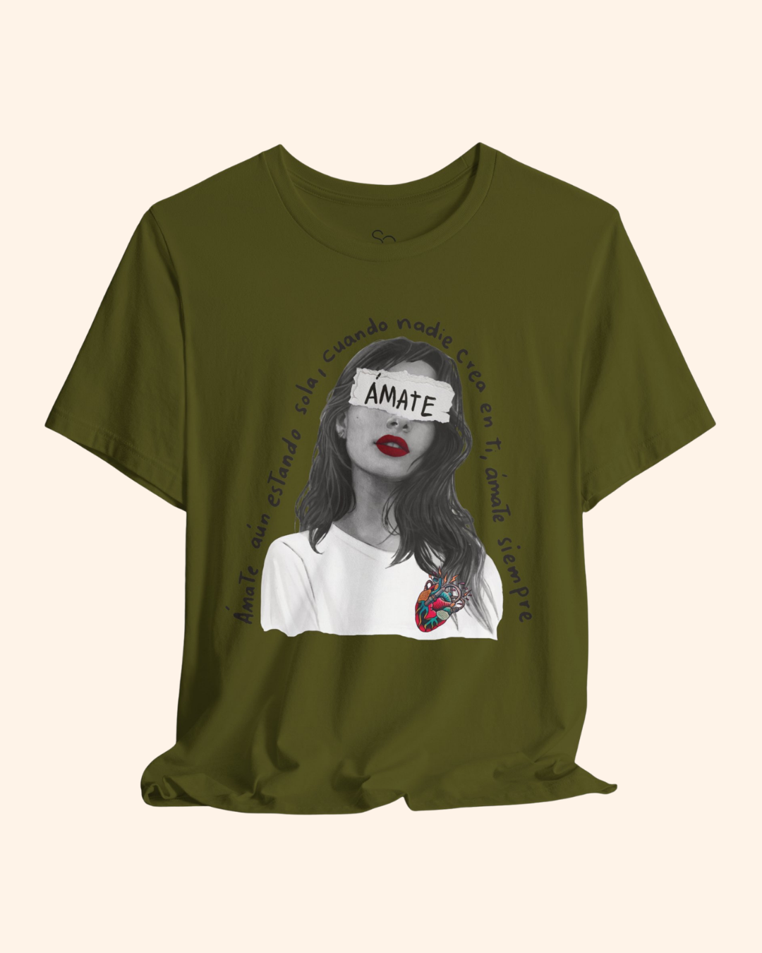 Amate Graphic Tee, Womens Self Love T-Shirt Love Yourself