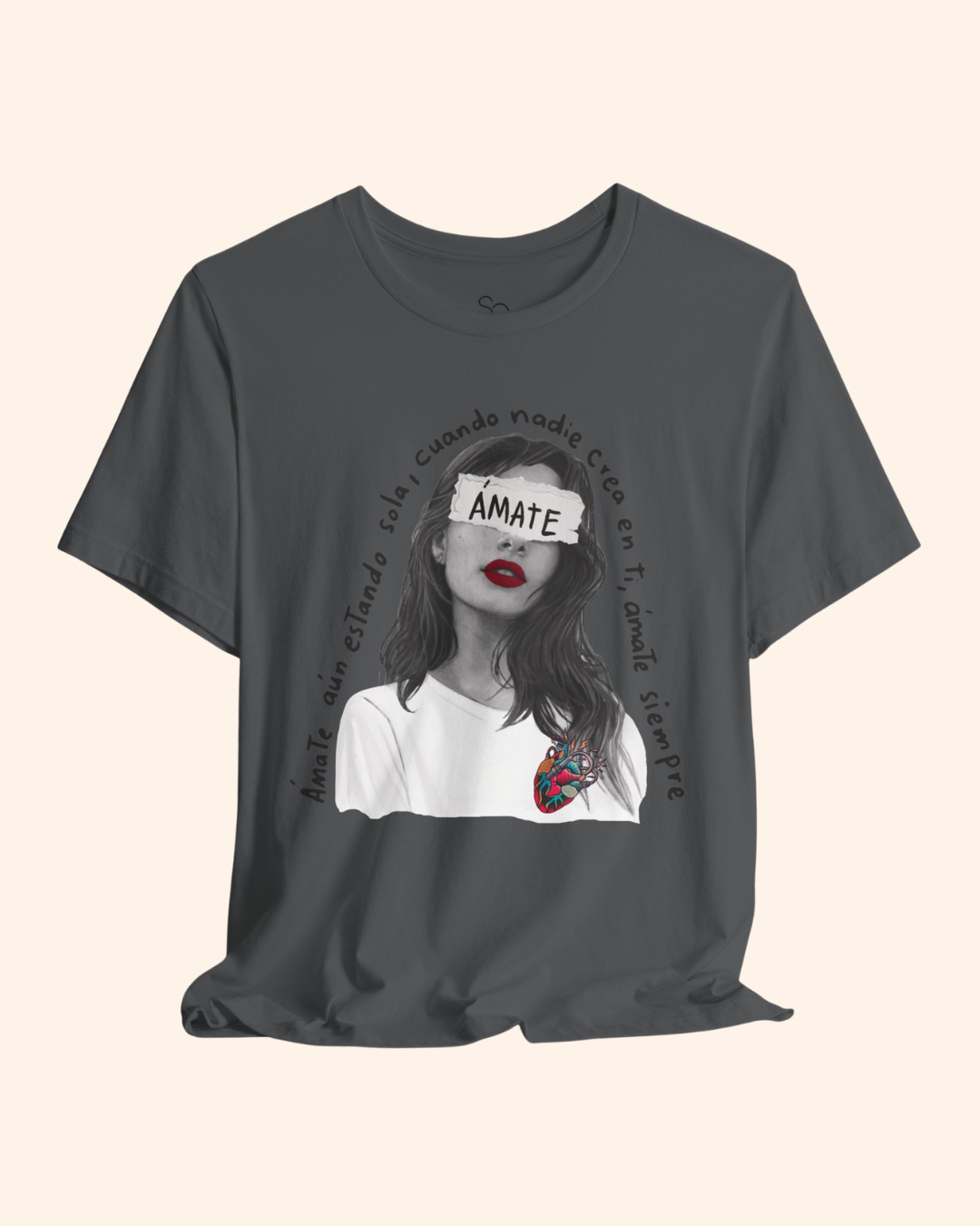 Amate Graphic Tee, Womens Self Love T-Shirt Love Yourself