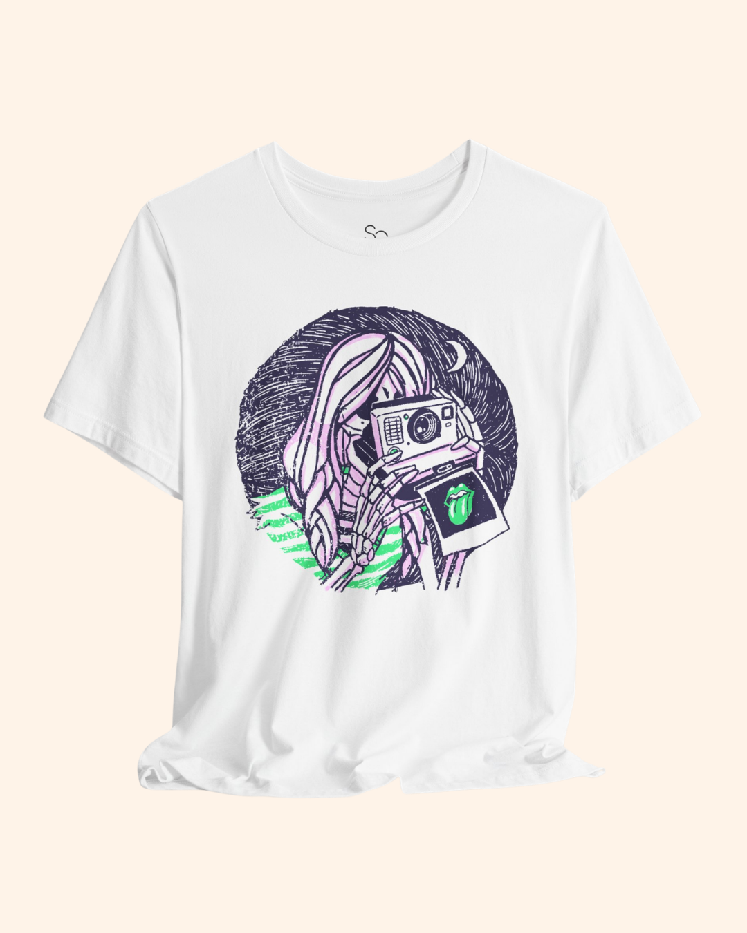 I See You Rolling Unisex Tee, Rolling Tongue Graphic Tee