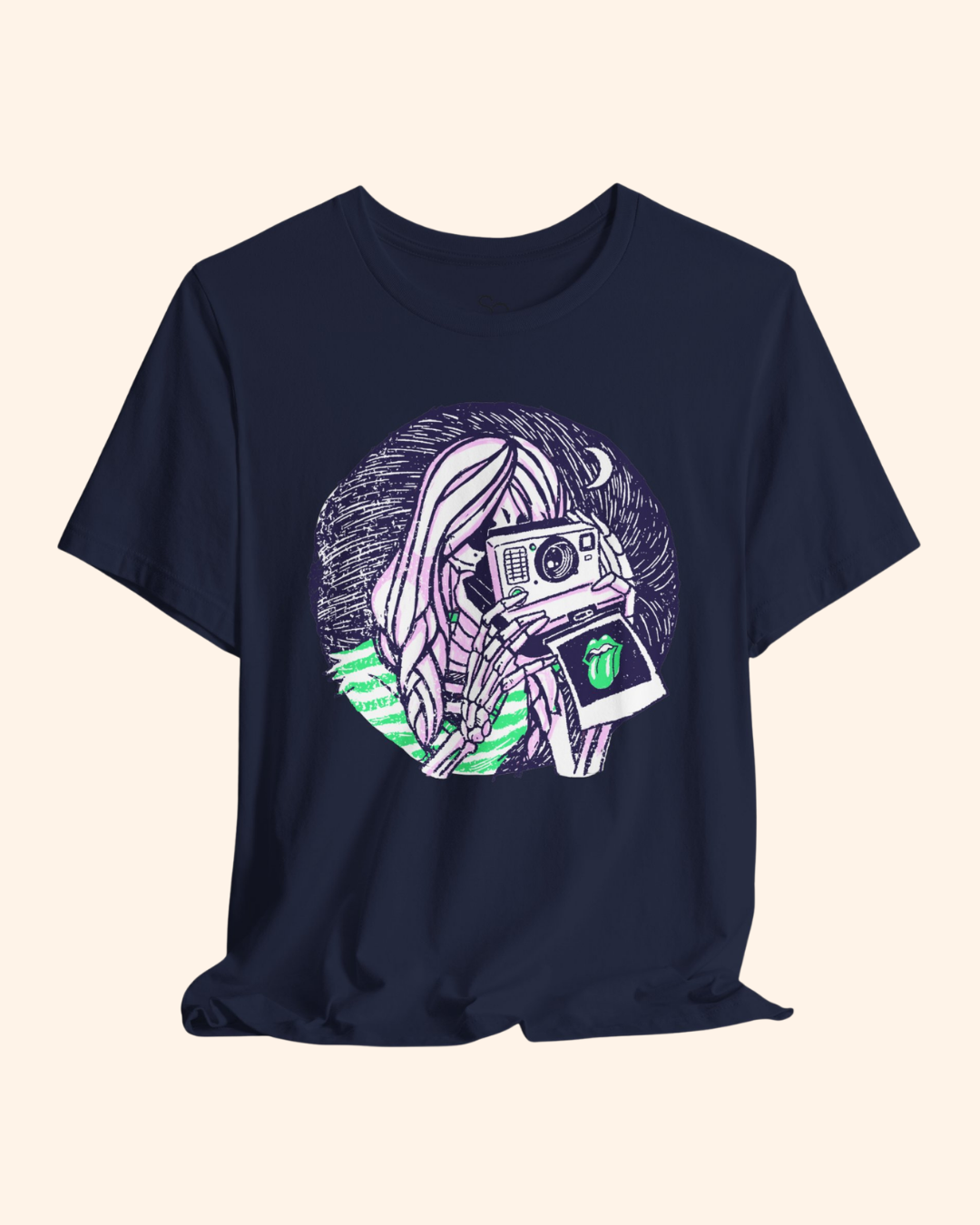 I See You Rolling Unisex Tee, Rolling Tongue Graphic Tee