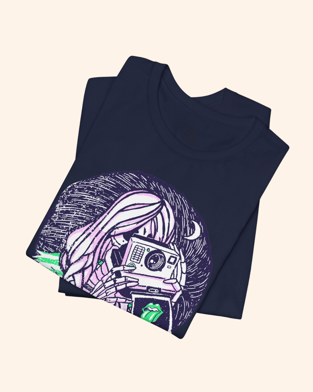 I See You Rolling Unisex Tee, Rolling Tongue Graphic Tee