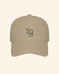 SQB embroidered monogram low-profile baseball cap, product image 1