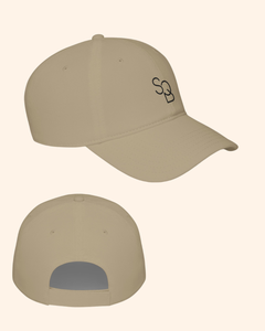SQB embroidered monogram low-profile baseball cap, product image 3