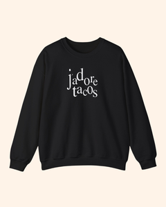 J'adore Tacos Graphic Crewneck Sweatshirt crewneck sweatshirt product image 5