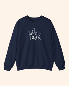 J'adore Tacos Graphic Crewneck Sweatshirt crewneck sweatshirt product image 2