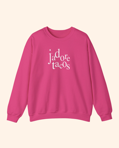 J'adore Tacos Graphic Crewneck Sweatshirt crewneck sweatshirt product image 8