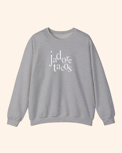 J'adore Tacos Graphic Crewneck Sweatshirt crewneck sweatshirt product image 9