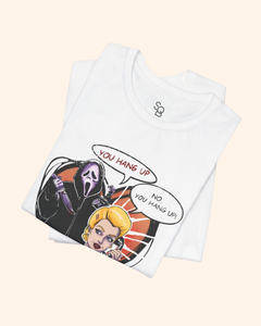 Hang Up Halloween Graphic T-Shirt unisex t-shirt product image 6