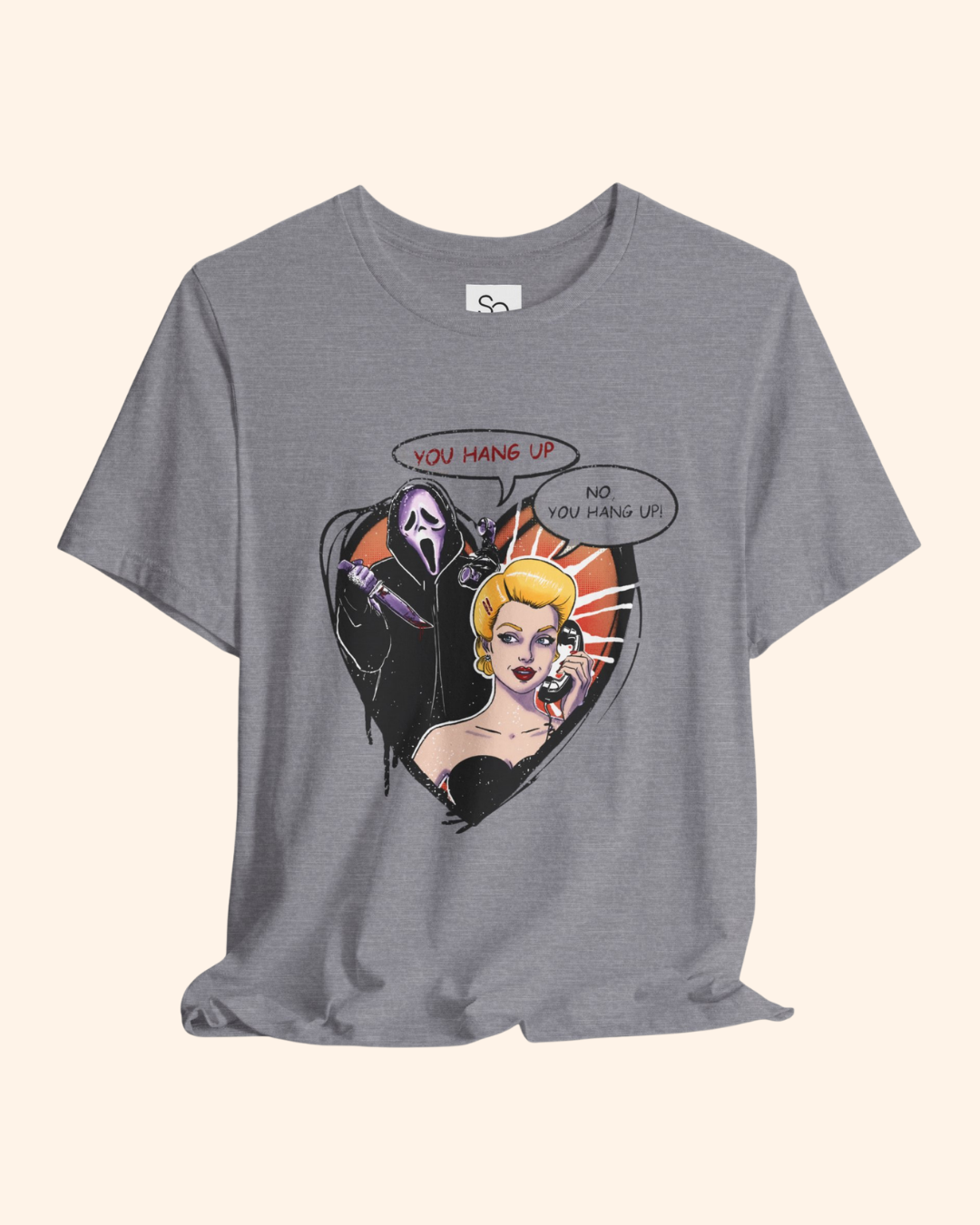 Hang Up Halloween Graphic T-Shirt unisex t-shirt product image 4