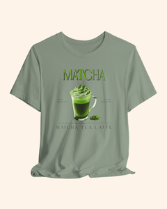 Matcha Latte Graphic T-Shirt unisex t-shirt product image 3