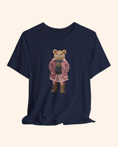 Liberty Belle Teddy Bear Graphic T-Shirt unisex t-shirt product image 3