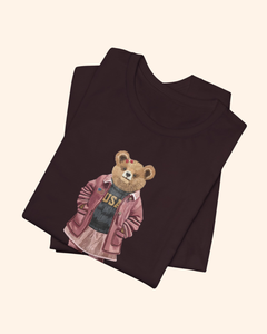Liberty Belle Teddy Bear Graphic T-Shirt unisex t-shirt product image 4