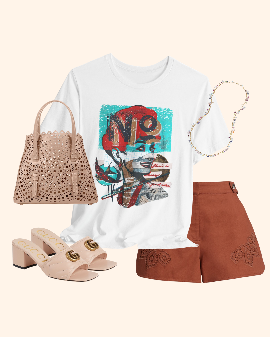 Paris No Pop Art Graphic T-Shirt unisex t-shirt product image 1