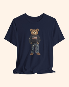 Patriotic Teddy Bear Graphic T-Shirt unisex t-shirt product image 11
