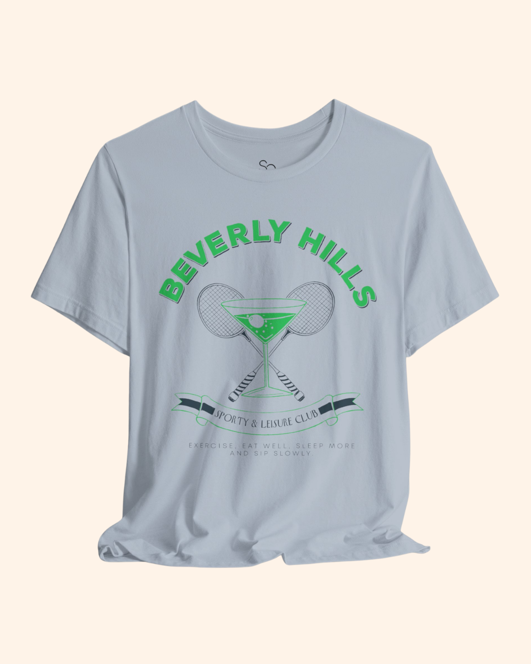 In the Club Martini Graphic T-Shirt unisex t-shirt product image 7