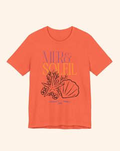 Sea and Sun Yacht Graphic T-Shirt unisex t-shirt product image 3