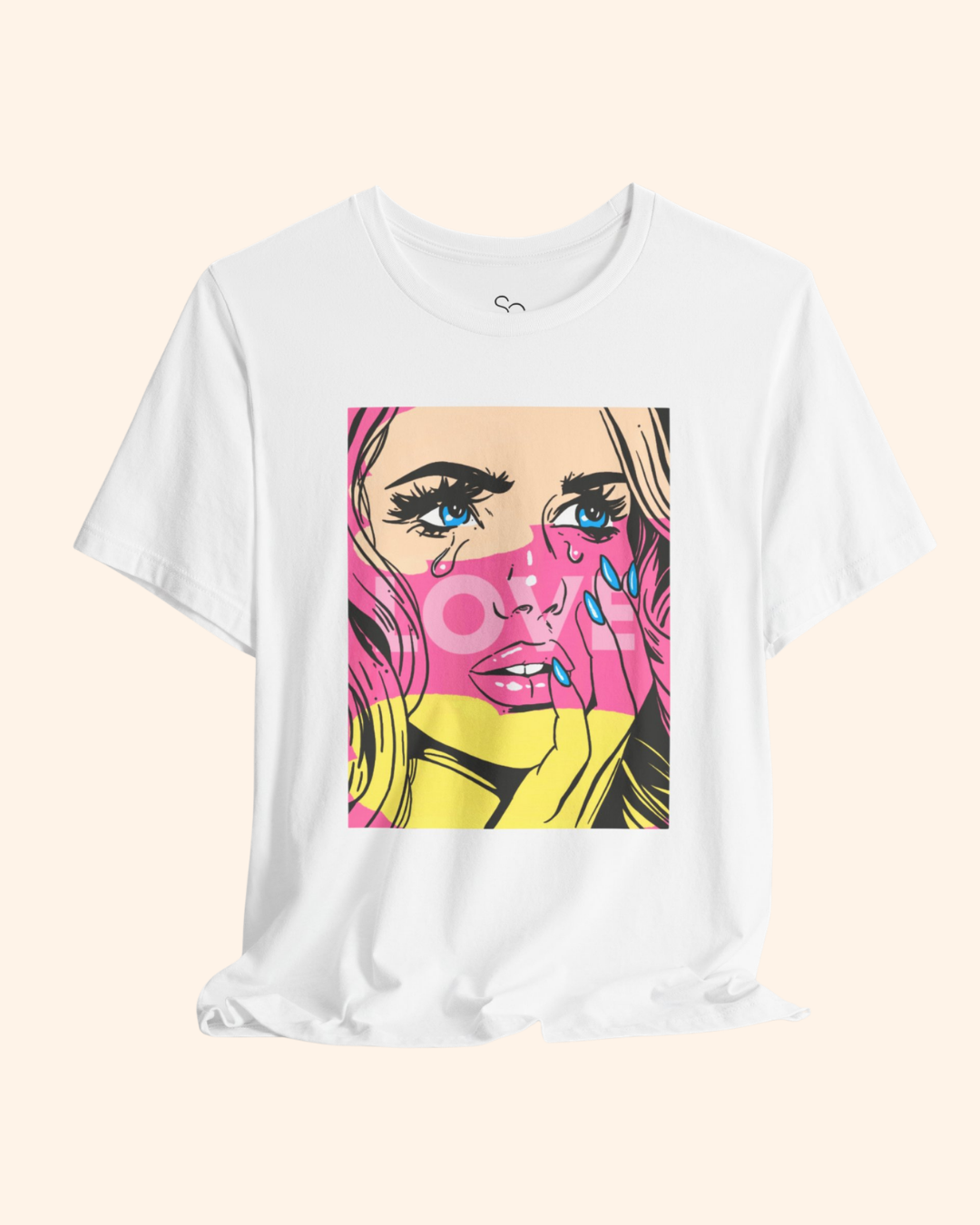 Pop Art Woman Graphic T-Shirt unisex t-shirt product image 5