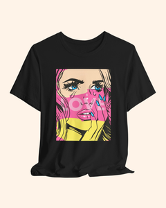Pop Art Woman Graphic T-Shirt unisex t-shirt product image 2