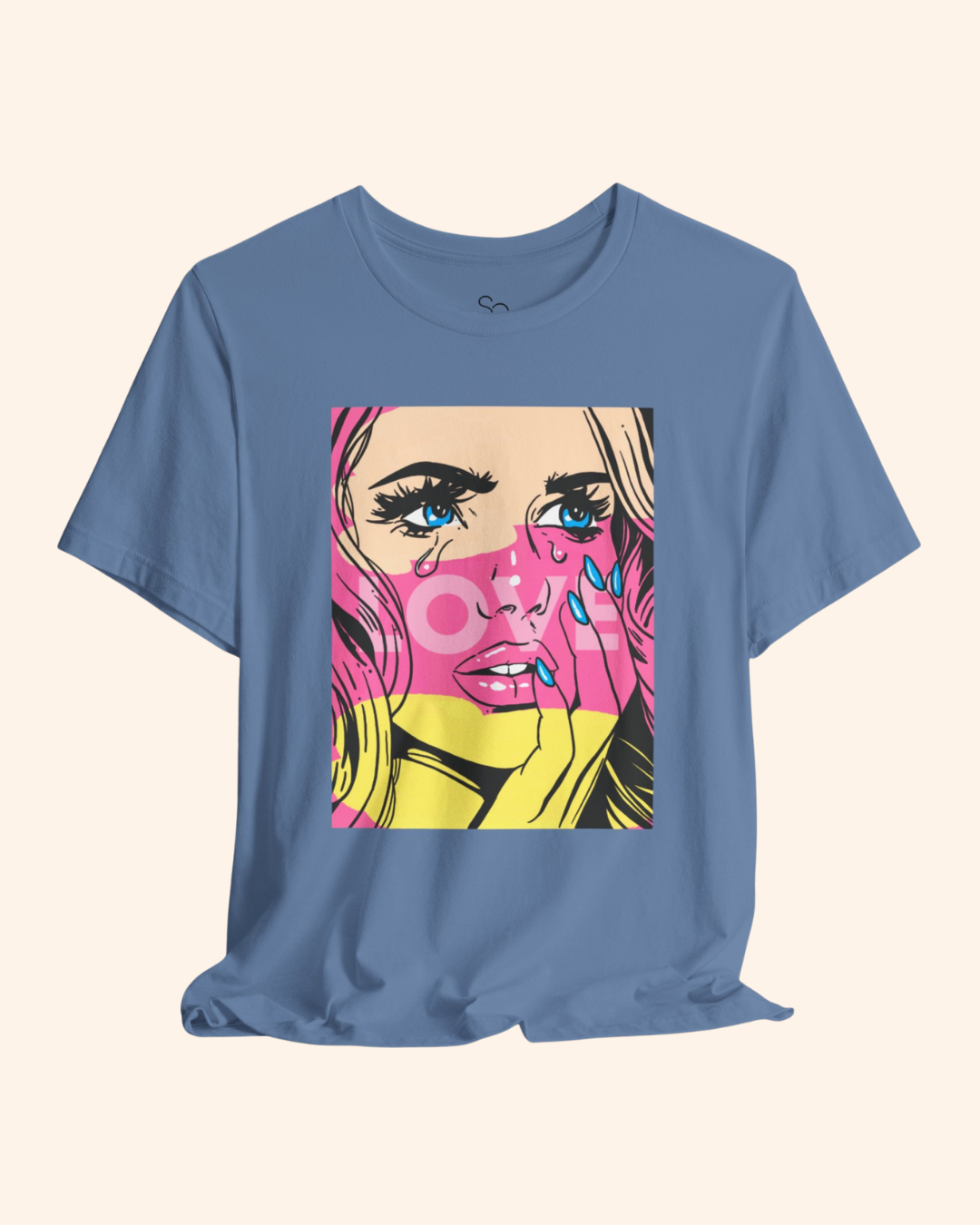 Pop Art Woman Graphic T-Shirt unisex t-shirt product image 3