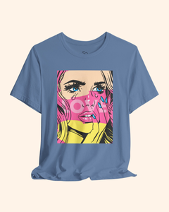 Pop Art Woman Graphic T-Shirt unisex t-shirt product image 3