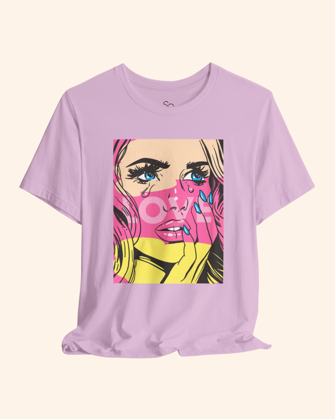 Pop Art Woman Graphic T-Shirt unisex t-shirt product image 4
