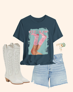 Hot Boots Western Graphic T-Shirt unisex t-shirt product image 1