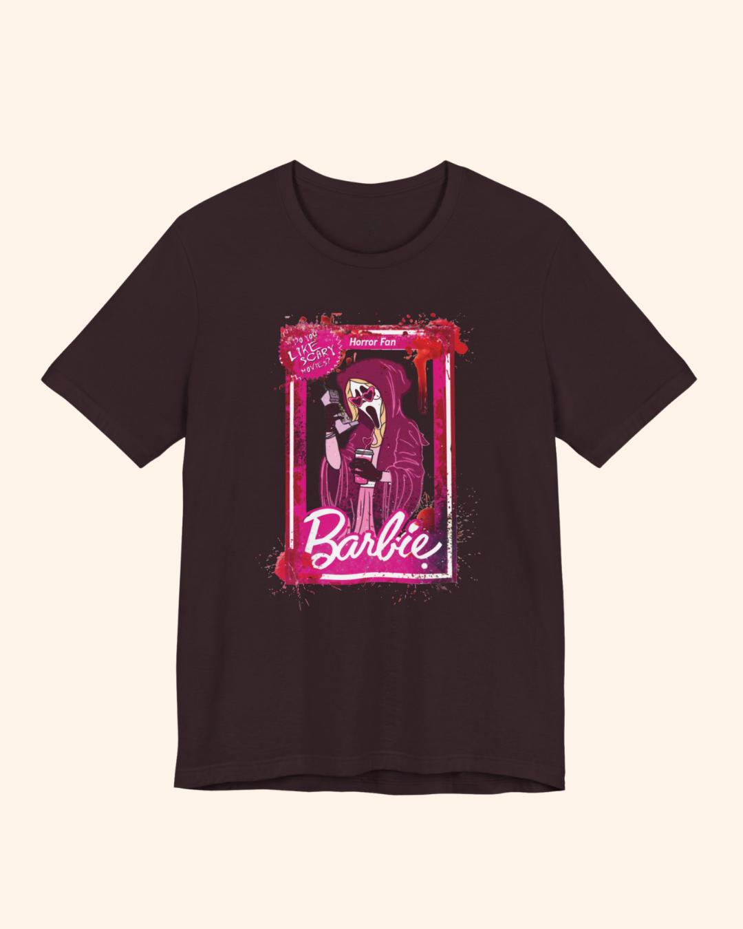 Horror Fan Halloween Graphic T-Shirt unisex t-shirt product image 3