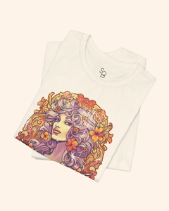 Hey Doll Retro Portrait Graphic T-Shirt unisex t-shirt product image 7