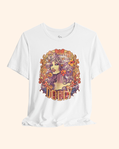 Hey Doll Retro Portrait Graphic T-Shirt unisex t-shirt product image 2