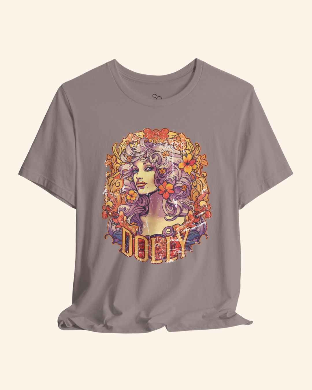 Hey Doll Retro Portrait Graphic T-Shirt unisex t-shirt product image 11