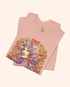 Hey Doll Retro Portrait Graphic T-Shirt unisex t-shirt product image 12