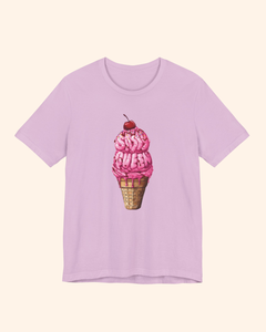 Sugar Rush Ice Cream Graphic T-Shirt unisex t-shirt product image 5