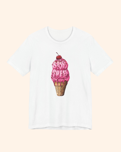 Sugar Rush Ice Cream Graphic T-Shirt unisex t-shirt product image 2