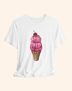 Sugar Rush Ice Cream Graphic T-Shirt unisex t-shirt product image 8