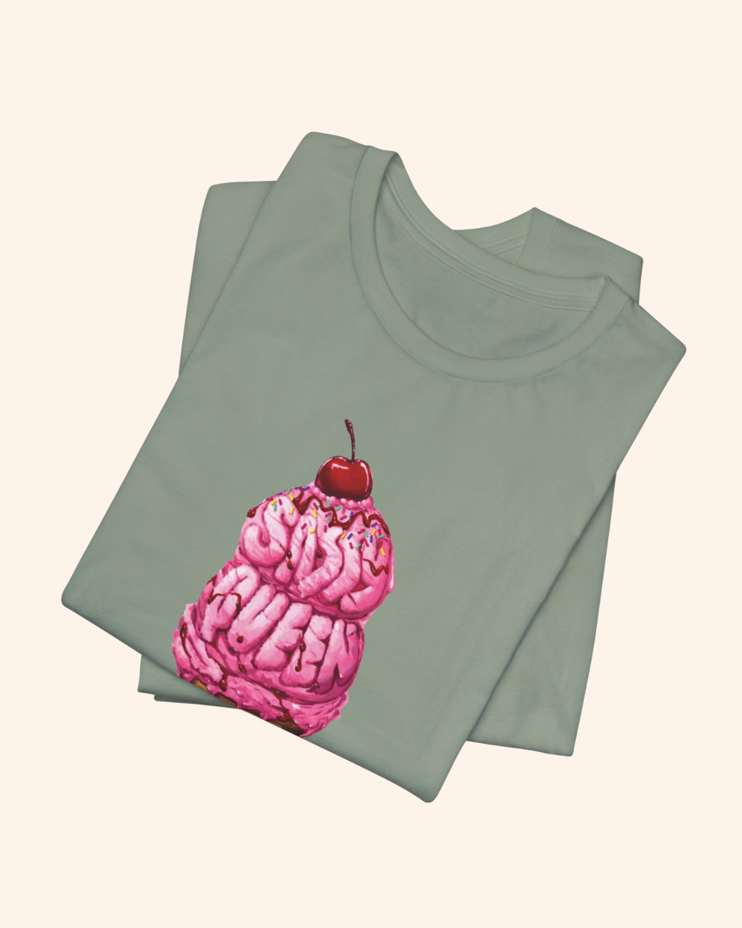 Sugar Rush Ice Cream Graphic T-Shirt unisex t-shirt product image 3