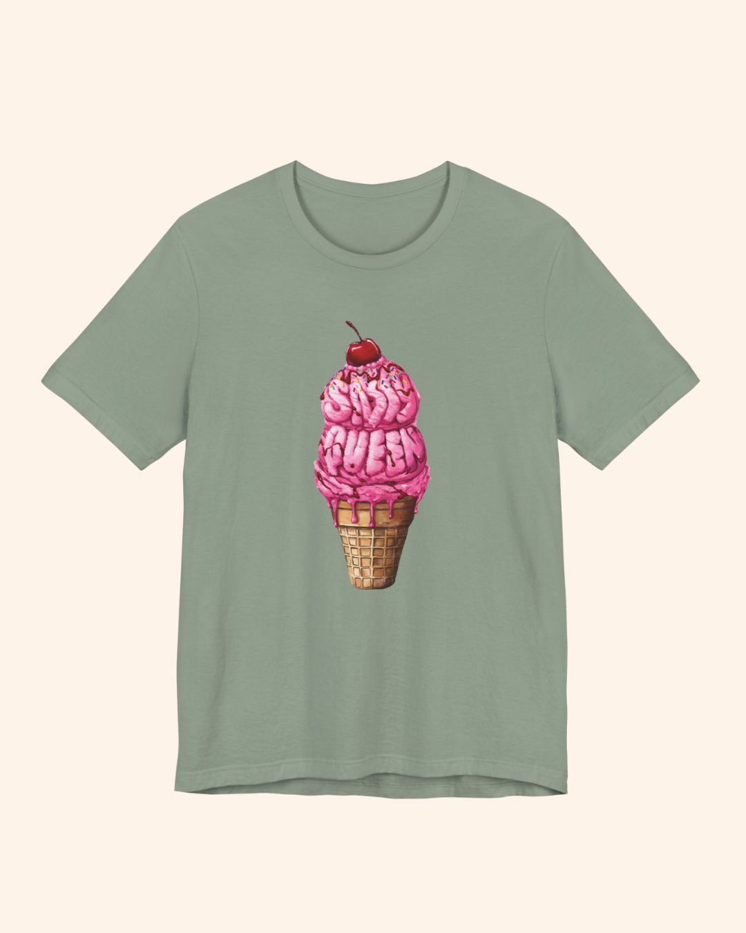 Sugar Rush Ice Cream Graphic T-Shirt unisex t-shirt product image 11