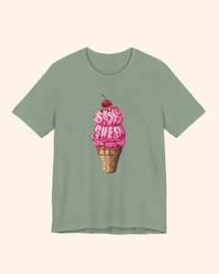 Sugar Rush Ice Cream Graphic T-Shirt unisex t-shirt product image 11