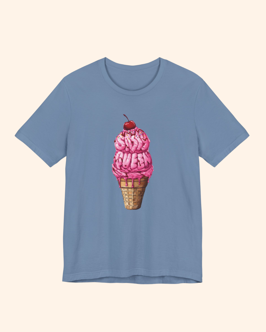 Sugar Rush Ice Cream Graphic T-Shirt unisex t-shirt product image 4