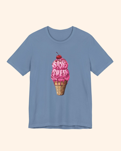 Sugar Rush Ice Cream Graphic T-Shirt unisex t-shirt product image 4