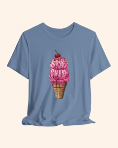 Sugar Rush Ice Cream Graphic T-Shirt unisex t-shirt product image 12