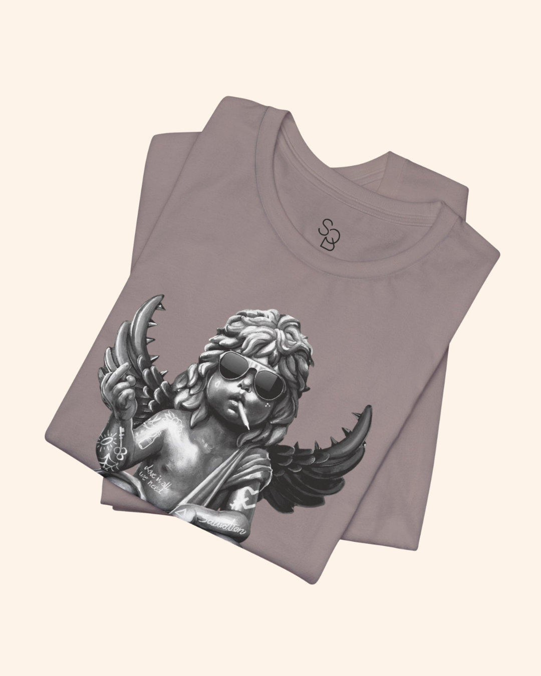 Not Today Cherub Graphic T-Shirt unisex t-shirt product image 8