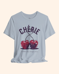Cherie Cherry Graphic T-Shirt unisex t-shirt product image 6