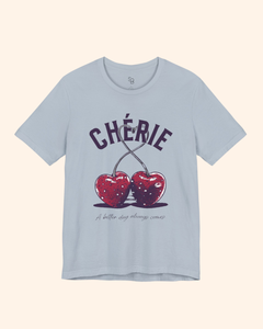 Cherie Cherry Graphic T-Shirt unisex t-shirt product image 7