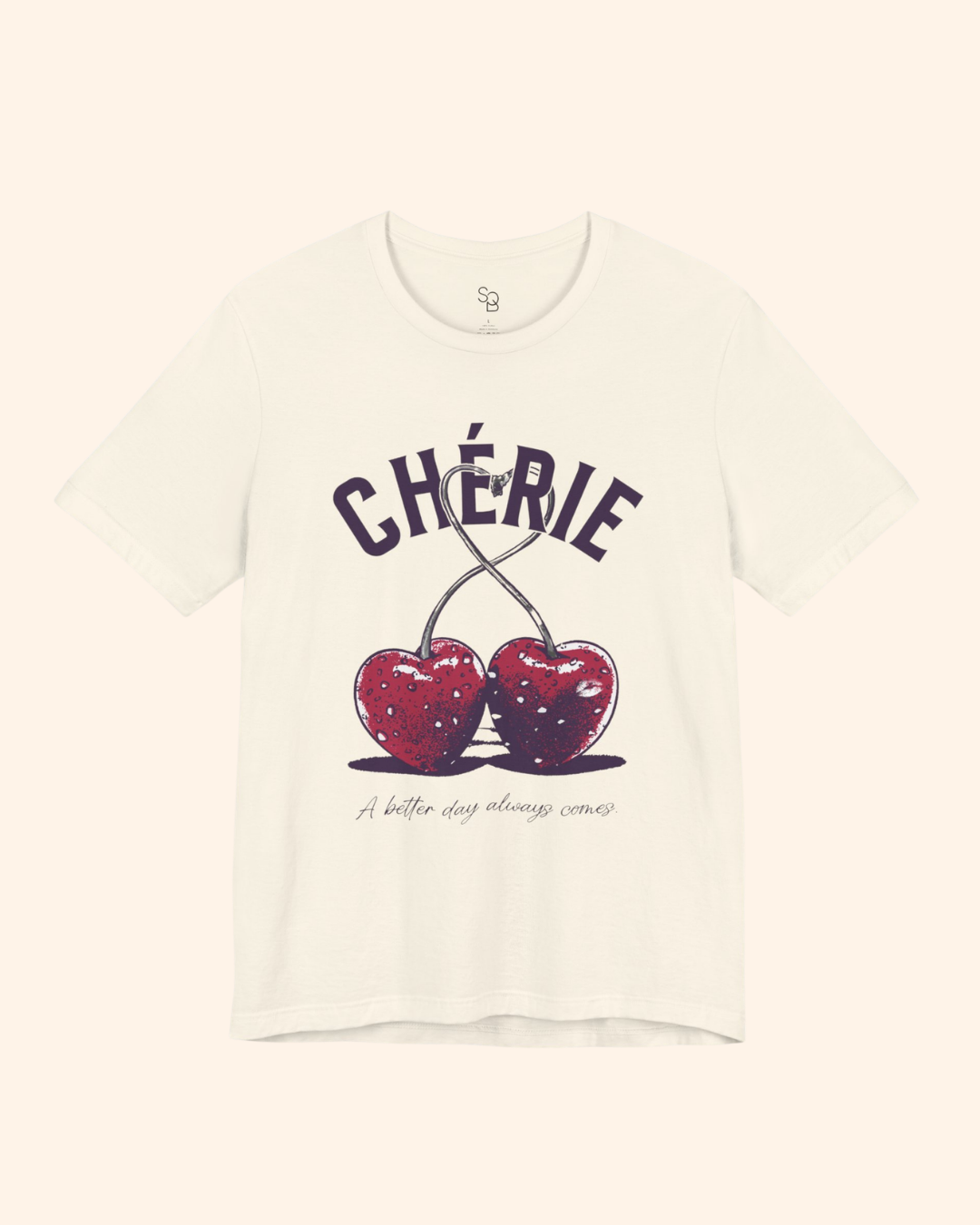 Cherie Cherry Graphic T-Shirt unisex t-shirt product image 2