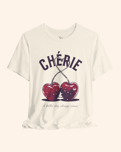 Cherie Cherry Graphic T-Shirt unisex t-shirt product image 9